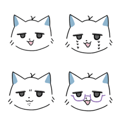 [LINE絵文字] たれ目ねこくんの画像