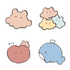 [LINE絵文字] ぱすてるめんだこ【修正版】の画像