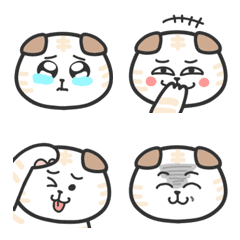 [LINE絵文字] Mr.ゆるねこ(たれみみ)の画像