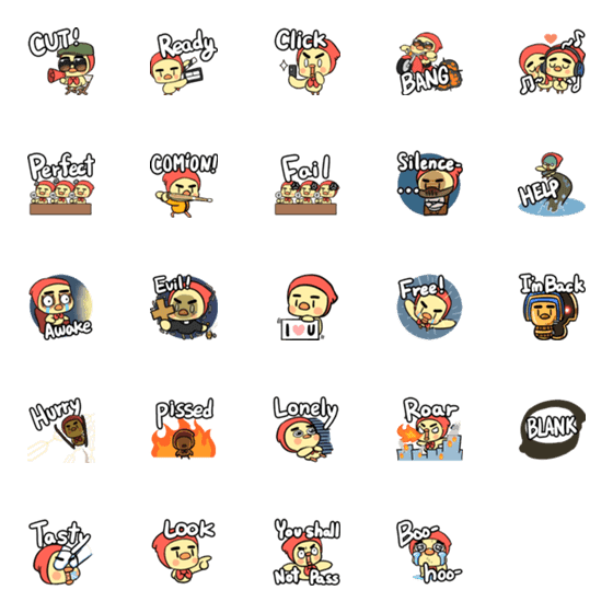 [LINE絵文字]Cinabyeong's Cinema Roomの画像一覧