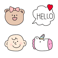 [LINE絵文字] ゆかいな仲間たちの画像