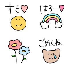 [LINE絵文字] 下手だけど使えそうな詰め合わせ♡の画像