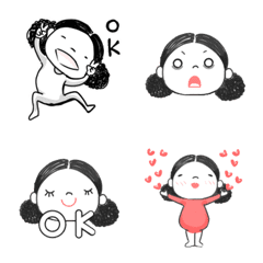 [LINE絵文字] Cute pretty Emojiの画像