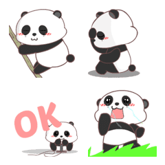 [LINE絵文字] Baby panda : Animated emojiの画像