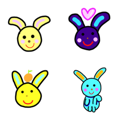 [LINE絵文字] Poppy Rabbit Stickerの画像