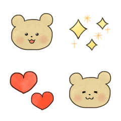 [LINE絵文字] くまさん絵文字✨の画像