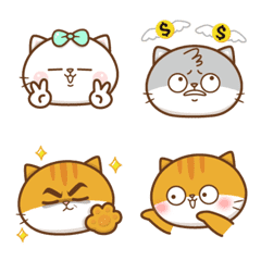 [LINE絵文字] Miomio: Cute Emoji - part 1の画像