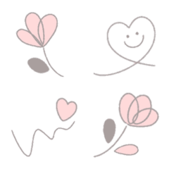 シンプル カラー 絵文字3 *.の絵文字メイン画像
