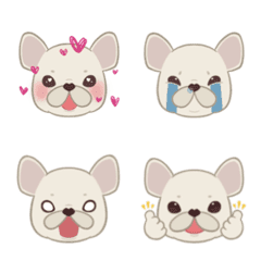 [LINE絵文字] french bulldog Bajiaoの画像