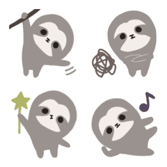 [LINE絵文字] ◯ポヤポヤ◯ナマケモノ◯の画像