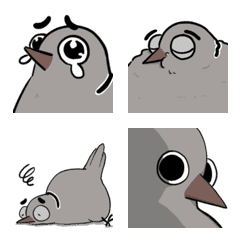 [LINE絵文字] greypigeonの画像