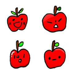 [LINE絵文字] emotional appleの画像