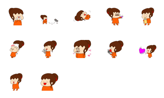 [LINE絵文字]さーやのスタンプだよ4の画像一覧