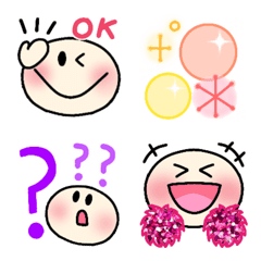 動く！大好きスマイリー♡の絵文字メイン画像