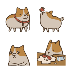 [LINE絵文字] Corgi Bye！の画像