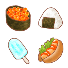 [LINE絵文字] Yummy！おいしい絵文字の画像