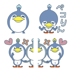 [LINE絵文字] ペンギンの6月の画像