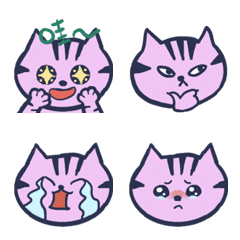[LINE絵文字] Cat cat daily life emojiの画像