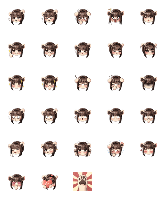 [LINE絵文字]Little-lionの画像一覧