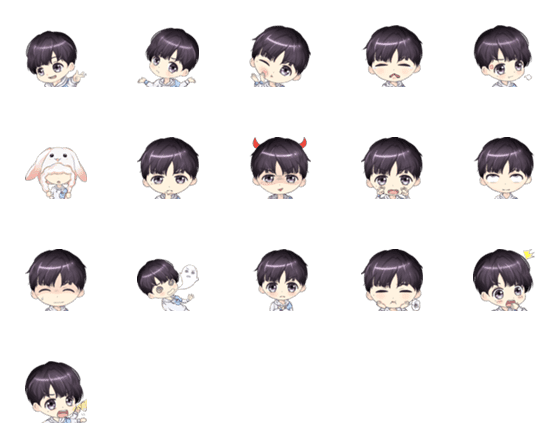 [LINE絵文字]Mi's likeの画像一覧