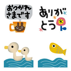 [LINE絵文字] 動く絵文字スタンプ✳︎あにまるず編の画像