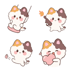 [LINE絵文字] Calico Cat！ (Emoji) #2の画像