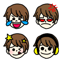 [LINE絵文字] しんのすけの百面相の画像