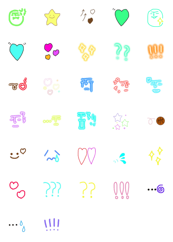 [LINE絵文字]Emoji2324の画像一覧