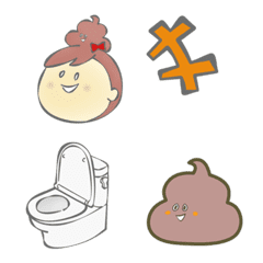 うんこなっちゃん絵文字の絵文字メイン画像