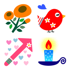 ★動く★北欧風 絵文字 VER4の絵文字メイン画像