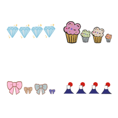 [LINE絵文字] Demarcation-cuteの画像