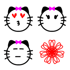 [LINE絵文字] ribbon.CAT.emogiの画像