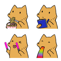 キツネの友達の絵文字メイン画像