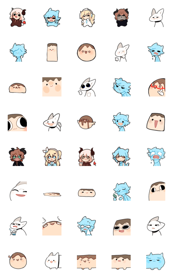 [LINE絵文字]MART！の画像一覧