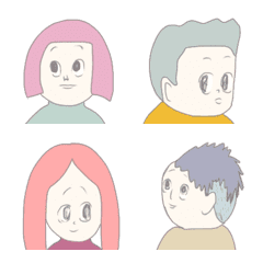 ほわほわ界隈ともこもこ種族の絵文字の絵文字メイン画像