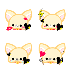 [LINE絵文字] Tinyangelbuddies.dog_Girl_1. Smalldevil.の画像