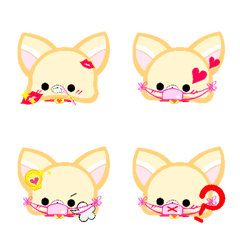 Tinyangelbuddies.dog_Girl_1. MaskEmoji..の絵文字メイン画像