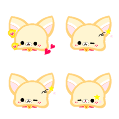 [LINE絵文字] Tinyangelbuddies.dog_Girl_1. IdeaEmoji..の画像