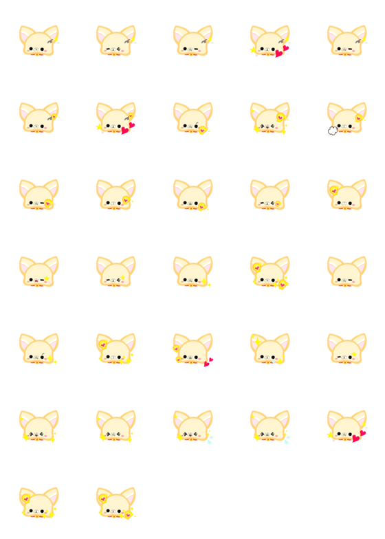 [LINE絵文字]Tinyangelbuddies.dog_Girl_1. IdeaEmoji..の画像一覧
