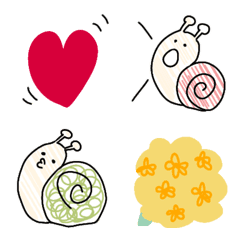 カタツムリの絵文字メイン画像
