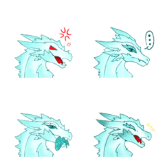 [LINE絵文字] Kingler Minashi Dragon Ver.2の画像