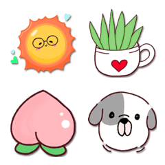 [LINE絵文字] Unite emoji cute cute V2の画像