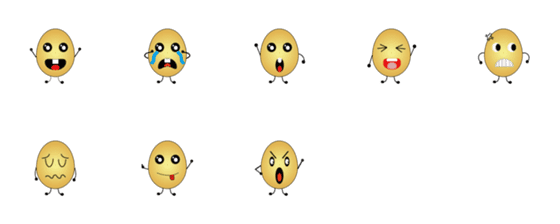 [LINE絵文字]egg dayの画像一覧