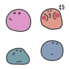 [LINE絵文字] しんぷるなにこちゃん♡の画像