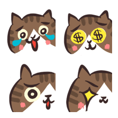 [LINE絵文字] イワンの猫日記_03の画像