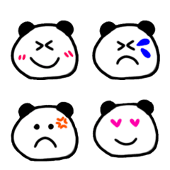 [LINE絵文字] panda.emogi.stampの画像