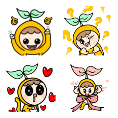 [LINE絵文字] Yellow monkey DoDoの画像