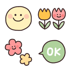 [LINE絵文字] にこにこ☻Emojiの画像