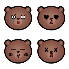 [LINE絵文字] Mr. Emoticon Bearの画像