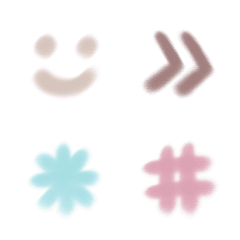[LINE絵文字] cute color symbols Part 1の画像